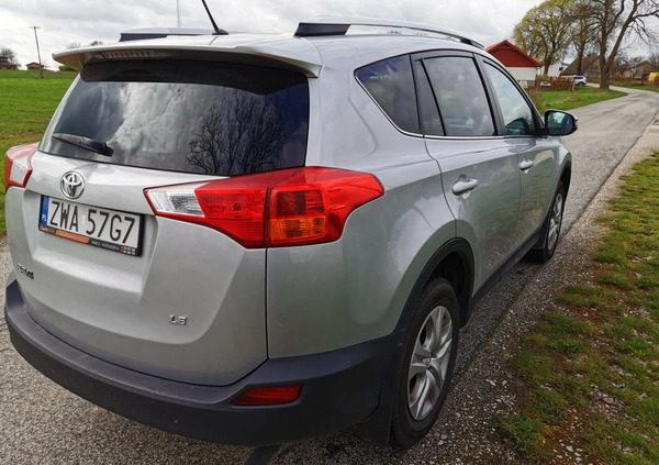 Toyota RAV4 cena 55000 przebieg: 126000, rok produkcji 2014 z Wałcz małe 56